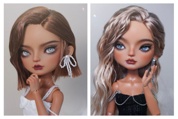 Amy - 1/6 BJD Doll Head By LULUDAO