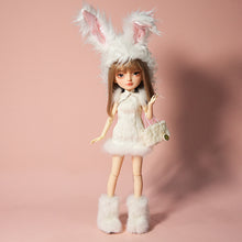 Load image into Gallery viewer, Furry Boots--1/6 BJD Doll  Shoes for LULU Body Size