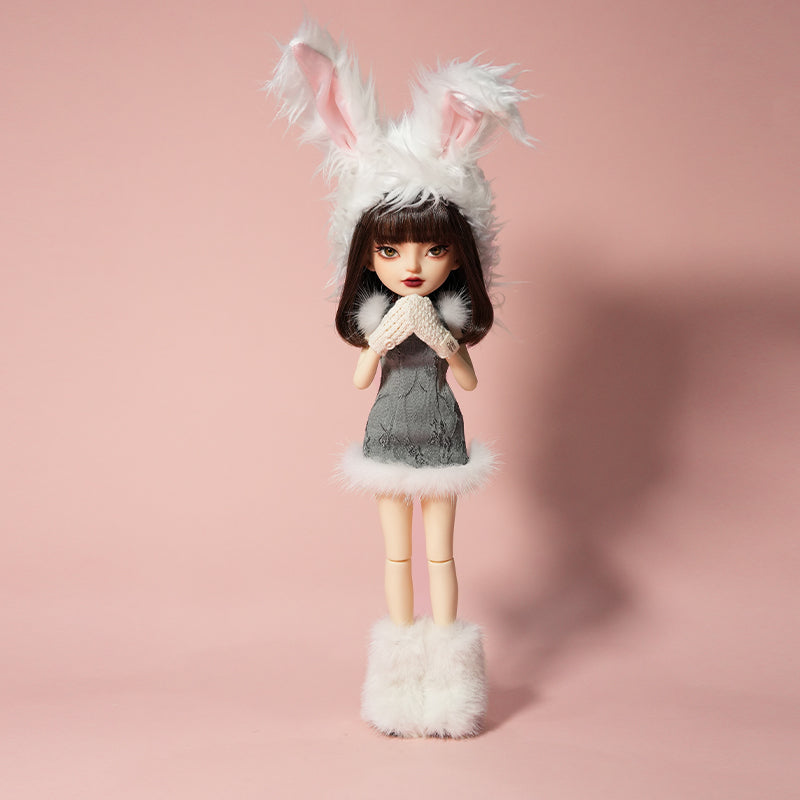 A Spray of Plum Blossoms 1/6 BJD Doll Outfits for LULU Body Size