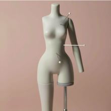 Load image into Gallery viewer, Plastic Mannequin for Sewing Clothes - 1/6 BJD Doll LULU Body Size