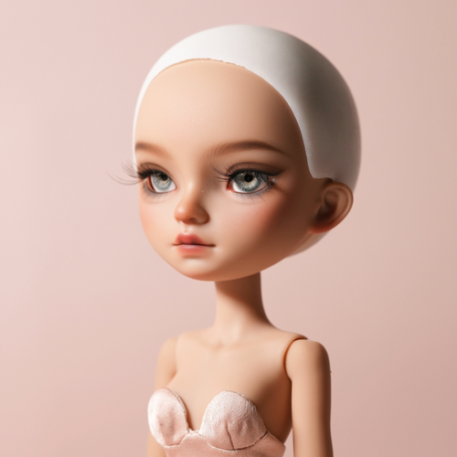 Wig Shell for Making Wigs - 1/6 BJD Doll LULUDAO Head Size
