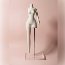 Load image into Gallery viewer, Plastic Mannequin for Sewing Clothes - 1/6 BJD Doll LULU Body Size