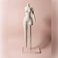 Plastic mannequin for sewing 1/6 BJD doll clothes in LULU Body size
