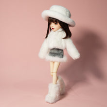 Load image into Gallery viewer, Twilight Snow · Shujin – plush coat 1/6 BJD Doll Outfits for LULU Body Size