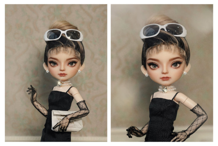 Amy - 1/6 BJD Doll Head By LULUDAO