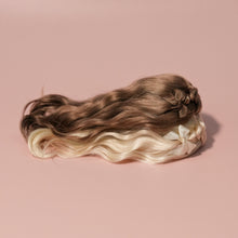 Load image into Gallery viewer, Side weave wig-1/6 BJD doll head circumference size By LULUDAO