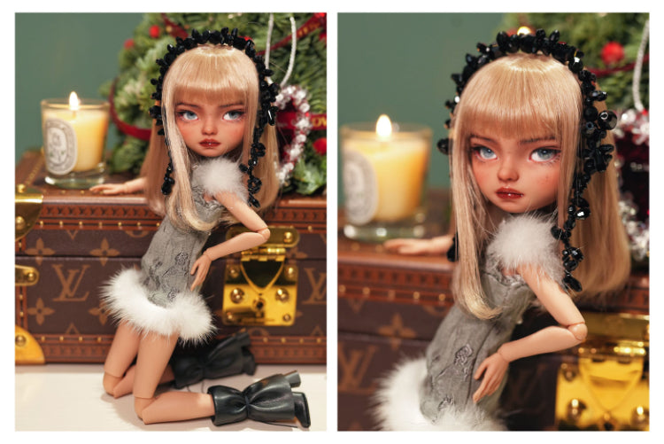A Spray of Plum Blossoms 1/6 BJD Doll Outfits for LULU Body Size